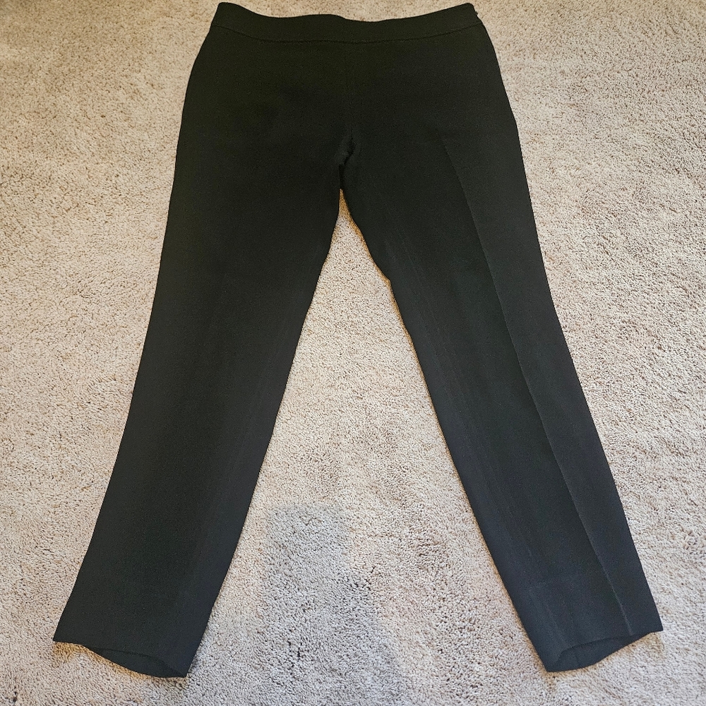 Tory Burch Black Womens Size 10 Rosetta Ankle Pants #30141228 Casual Work Dressy - Picture 2 of 9